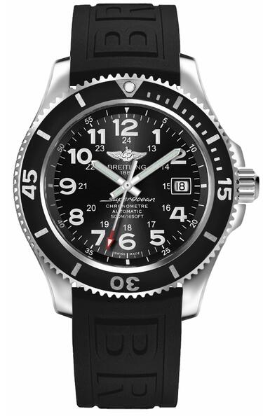 Review Breitling Superocean II 42 A17365C9/BD67-151S Black Dial Men's watch Review
